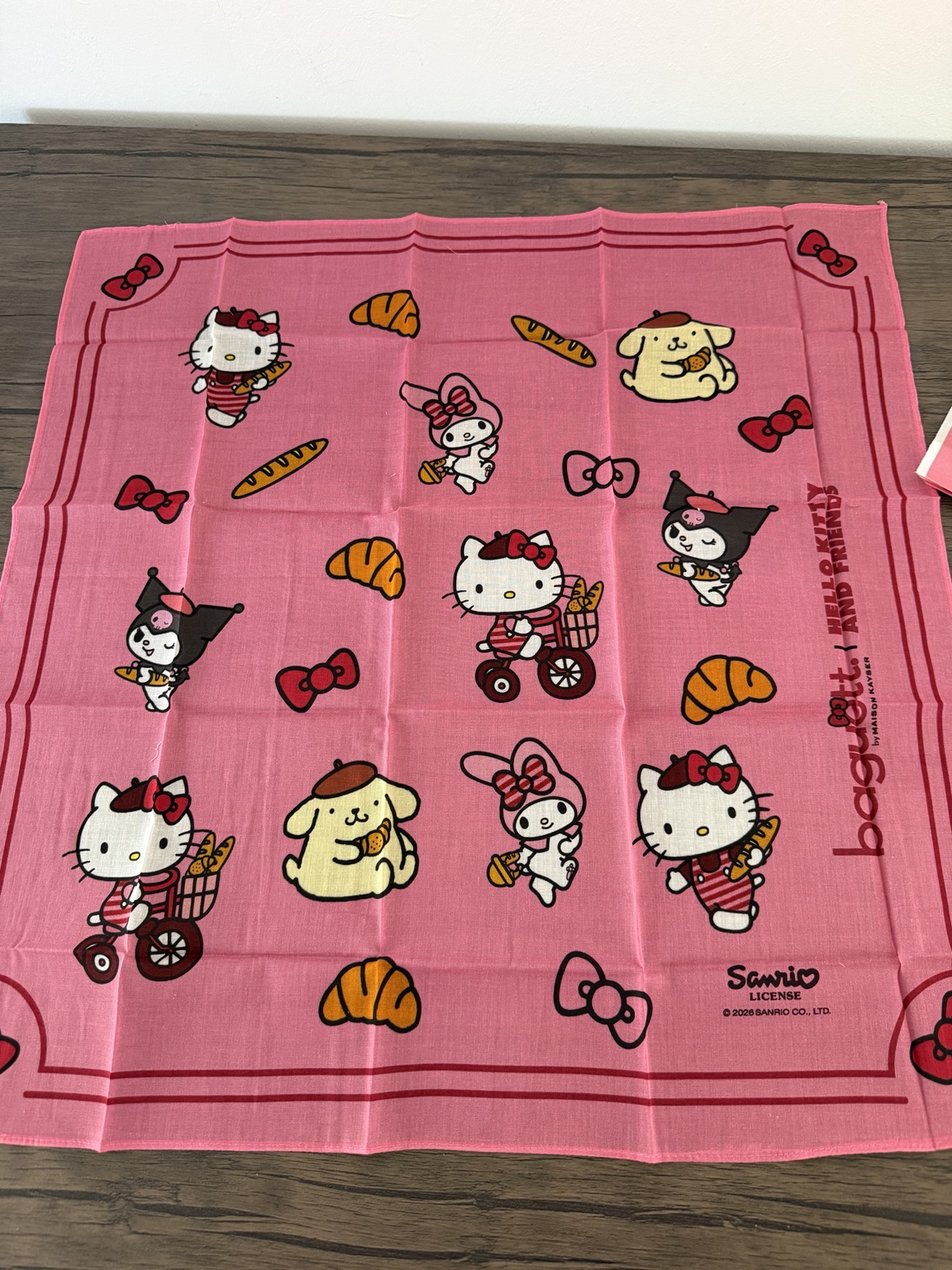 Hello Kitty and Friends Bandana 100% Cotton 商品照